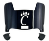 Cincinnati Bearcats Mini Football Helmet Visor Shield w/ Clips - PICK VISOR & LOGO COLOR