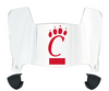 Cincinnati Bearcats Mini Football Helmet Visor Shield w/ Clips - PICK VISOR & LOGO COLOR