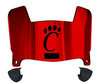 Cincinnati Bearcats Mini Football Helmet Visor Shield w/ Clips - PICK VISOR & LOGO COLOR