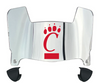 Cincinnati Bearcats Mini Football Helmet Visor Shield w/ Clips - PICK VISOR & LOGO COLOR