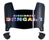 Cincinnati Bengals Limited Edition Mini Football Helmet Visor Shield w/ Clips - PICK VISOR & LOGO COLOR