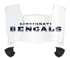 Cincinnati Bengals Limited Edition Mini Football Helmet Visor Shield w/ Clips - PICK VISOR & LOGO COLOR