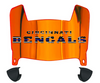 Cincinnati Bengals Limited Edition Mini Football Helmet Visor Shield w/ Clips - PICK VISOR & LOGO COLOR