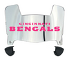 Cincinnati Bengals Limited Edition Mini Football Helmet Visor Shield w/ Clips - PICK VISOR & LOGO COLOR