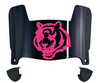 Cincinnati Bengals Limited Edition Mini Football Helmet Visor Shield w/ Clips - PICK VISOR & LOGO COLOR
