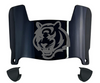 Cincinnati Bengals Mini Football Helmet Visor Shield w/ Clips - PICK VISOR & LOGO COLOR