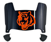 Cincinnati Bengals Mini Football Helmet Visor Shield w/ Clips - PICK VISOR & LOGO COLOR