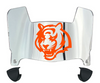 Cincinnati Bengals Mini Football Helmet Visor Shield w/ Clips - PICK VISOR & LOGO COLOR