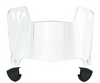 Cincinnati Bengals Mini Football Helmet Visor Shield w/ Clips - PICK VISOR & LOGO COLOR