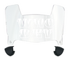 Cincinnati Bengals Mini Football Helmet Visor Shield w/ Clips - PICK VISOR & LOGO COLOR