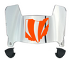 Cincinnati Bengals Mini Football Helmet Visor Shield w/ Clips - PICK VISOR & LOGO COLOR