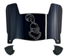 Clarkson Golden Knights Mini Football Helmet Visor Shield w/ Clips - PICK VISOR & LOGO COLOR