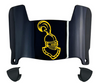 Clarkson Golden Knights Mini Football Helmet Visor Shield w/ Clips - PICK VISOR & LOGO COLOR