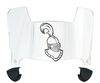 Clarkson Golden Knights Mini Football Helmet Visor Shield w/ Clips - PICK VISOR & LOGO COLOR