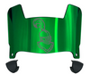 Clarkson Golden Knights Mini Football Helmet Visor Shield w/ Clips - PICK VISOR & LOGO COLOR