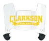 Clarkson Golden Knights Mini Football Helmet Visor Shield w/ Clips - PICK VISOR & LOGO COLOR