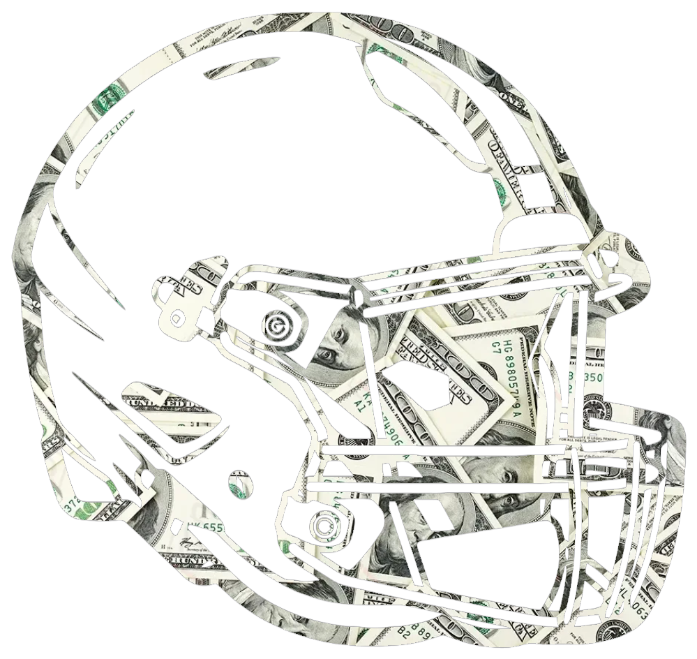 Cleveland Browns Football Helmet Money Print Premium DieCut Vinyl Decal PICK SIZE