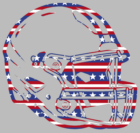 Cleveland Browns Football Helmet Stars & Stripes USA American Flag Vinyl Decal PICK SIZE
