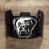 Cleveland Browns Full Size Football Helmet Visor Shield Black Dark Tint w/ Clips - PICK LOGO COLOR