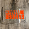Cleveland Browns Full Size Football Helmet Visor Shield Clear w/ Clips - PICK LOGO COLOR