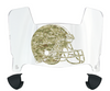Cleveland Browns Limited Edition Mini Football Helmet Visor Shield w/ Clips - PICK VISOR & LOGO COLOR