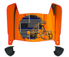 Cleveland Browns Limited Edition Mini Football Helmet Visor Shield w/ Clips - PICK VISOR & LOGO COLOR