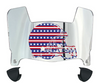 Cleveland Browns Limited Edition Mini Football Helmet Visor Shield w/ Clips - PICK VISOR & LOGO COLOR
