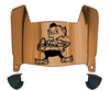 Cleveland Browns Retro Throwback Mini Football Helmet Visor Shield w/ Clips - PICK VISOR & LOGO COLOR