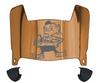 Cleveland Browns Retro Throwback Mini Football Helmet Visor Shield w/ Clips - PICK VISOR & LOGO COLOR