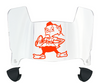 Cleveland Browns Retro Throwback Mini Football Helmet Visor Shield w/ Clips - PICK VISOR & LOGO COLOR