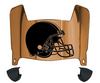 Cleveland Browns Mini Football Helmet Visor Shield w/ Clips - PICK VISOR & LOGO COLOR