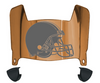 Cleveland Browns Mini Football Helmet Visor Shield w/ Clips - PICK VISOR & LOGO COLOR