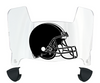 Cleveland Browns Mini Football Helmet Visor Shield w/ Clips - PICK VISOR & LOGO COLOR