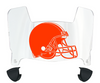 Cleveland Browns Mini Football Helmet Visor Shield w/ Clips - PICK VISOR & LOGO COLOR