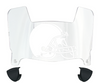 Cleveland Browns Mini Football Helmet Visor Shield w/ Clips - PICK VISOR & LOGO COLOR