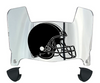 Cleveland Browns Mini Football Helmet Visor Shield w/ Clips - PICK VISOR & LOGO COLOR