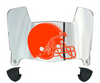 Cleveland Browns Mini Football Helmet Visor Shield w/ Clips - PICK VISOR & LOGO COLOR