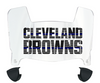 Cleveland Browns Limited Edition Mini Football Helmet Visor Shield w/ Clips - PICK VISOR & LOGO COLOR