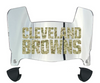 Cleveland Browns Limited Edition Mini Football Helmet Visor Shield w/ Clips - PICK VISOR & LOGO COLOR