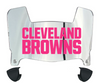 Cleveland Browns Limited Edition Mini Football Helmet Visor Shield w/ Clips - PICK VISOR & LOGO COLOR