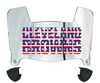 Cleveland Browns Limited Edition Mini Football Helmet Visor Shield w/ Clips - PICK VISOR & LOGO COLOR
