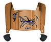 Cleveland Browns Limited Edition Mini Football Helmet Visor Shield w/ Clips - PICK VISOR & LOGO COLOR