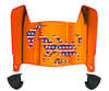 Cleveland Browns Limited Edition Mini Football Helmet Visor Shield w/ Clips - PICK VISOR & LOGO COLOR