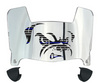 Cleveland Browns Limited Edition Mini Football Helmet Visor Shield w/ Clips - PICK VISOR & LOGO COLOR