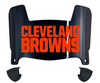 Cleveland Browns Mini Football Helmet Visor Shield w/ Clips - PICK VISOR & LOGO COLOR