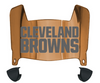 Cleveland Browns Mini Football Helmet Visor Shield w/ Clips - PICK VISOR & LOGO COLOR