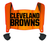 Cleveland Browns Mini Football Helmet Visor Shield w/ Clips - PICK VISOR & LOGO COLOR