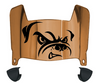 Cleveland Browns Mini Football Helmet Visor Shield w/ Clips - PICK VISOR & LOGO COLOR