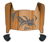 Cleveland Browns Mini Football Helmet Visor Shield w/ Clips - PICK VISOR & LOGO COLOR