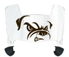 Cleveland Browns Mini Football Helmet Visor Shield w/ Clips - PICK VISOR & LOGO COLOR